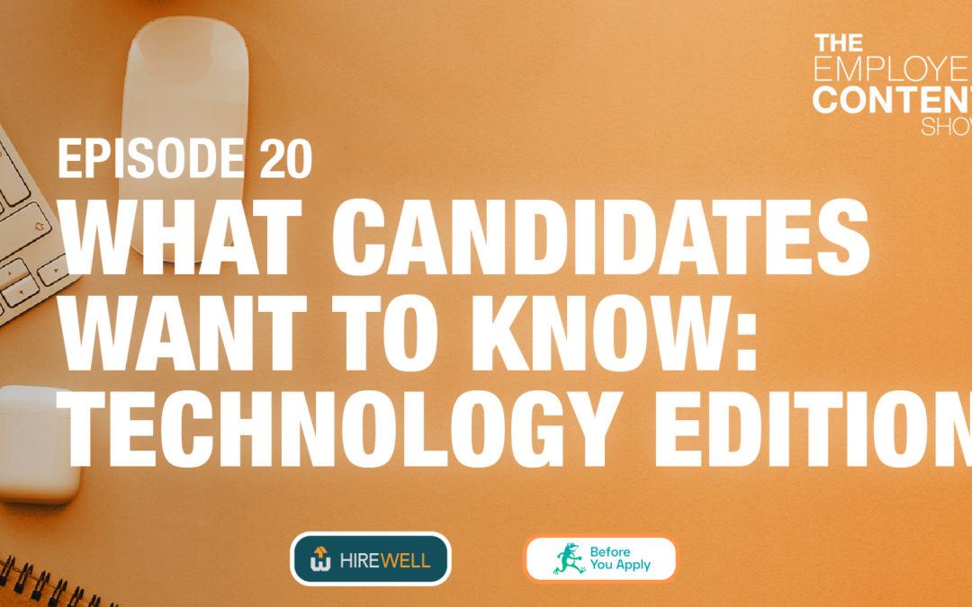 What Candidates Want to Know: Technology Edition