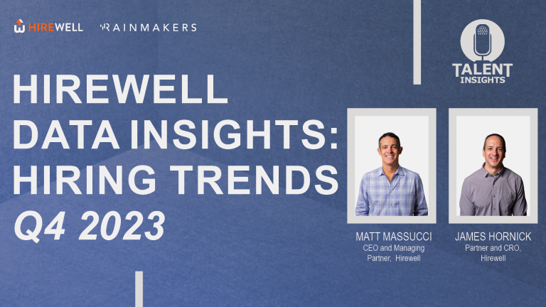 Hirewell Data Insights: Hiring Trends Q4 2023￼