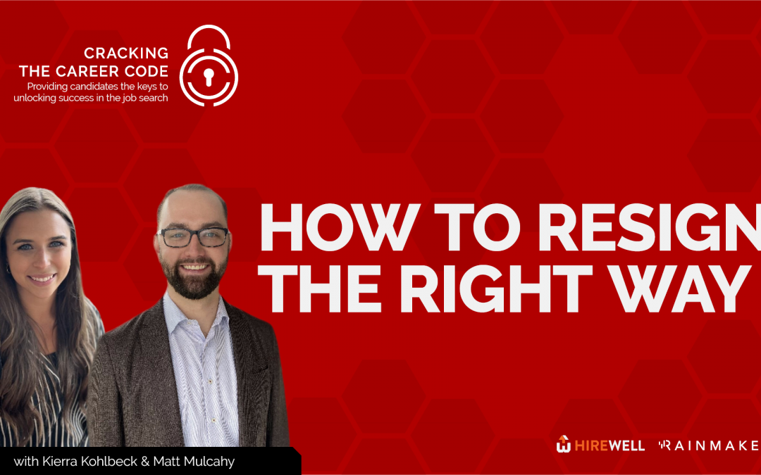 Cracking the Career Code: How to Resign the Right Way