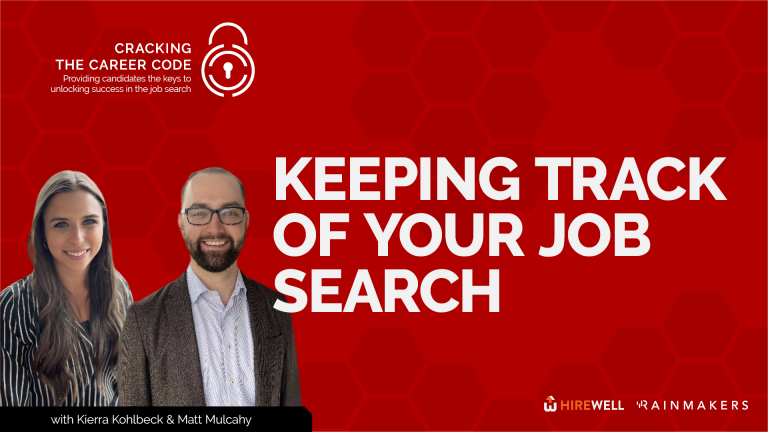 Keeping Track of Your Job Search