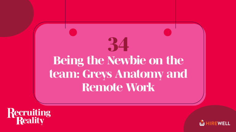 Being the Newbie on the team: Greys Anatomy and Remote Work