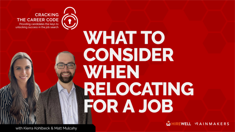 What To Consider When Relocating for a Job