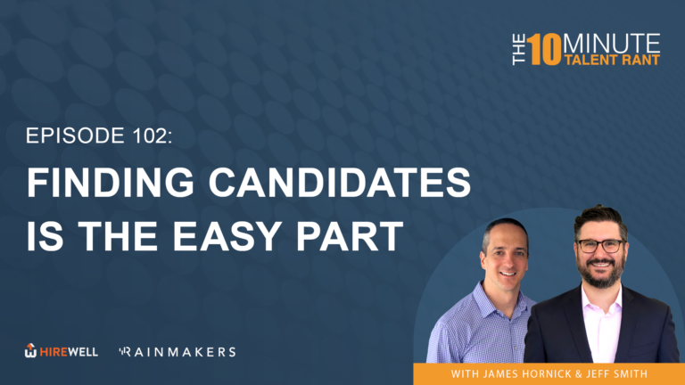 Finding Candidates is the Easy Part