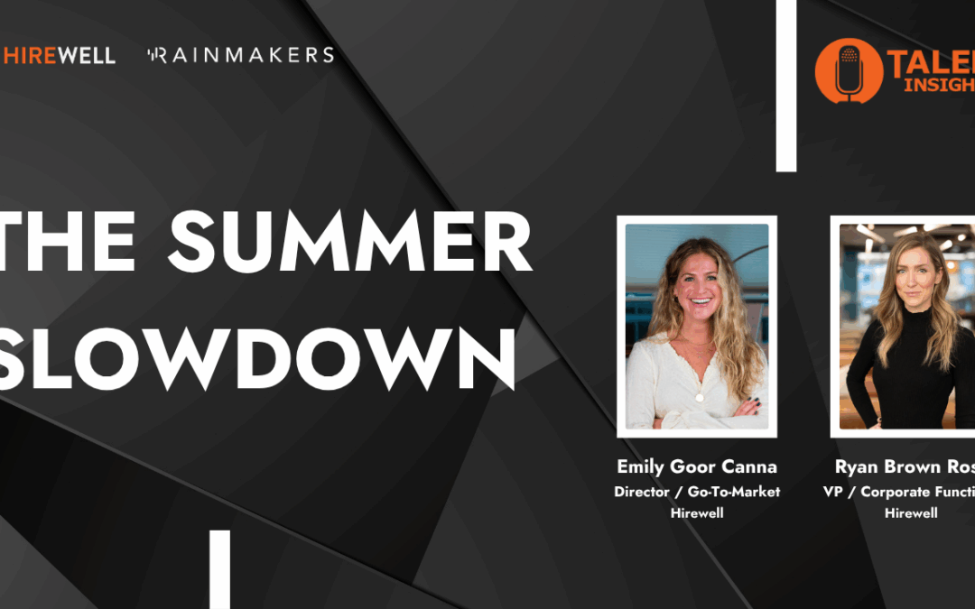 The Summer Slowdown