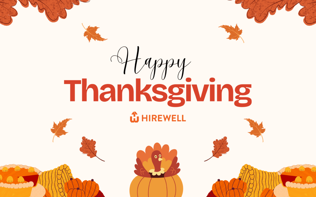 A quick thank you before the holiday